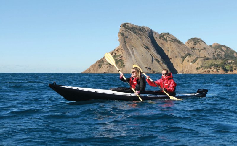 Kayak pliant Grand Narak 550 - 2 personnes en mer